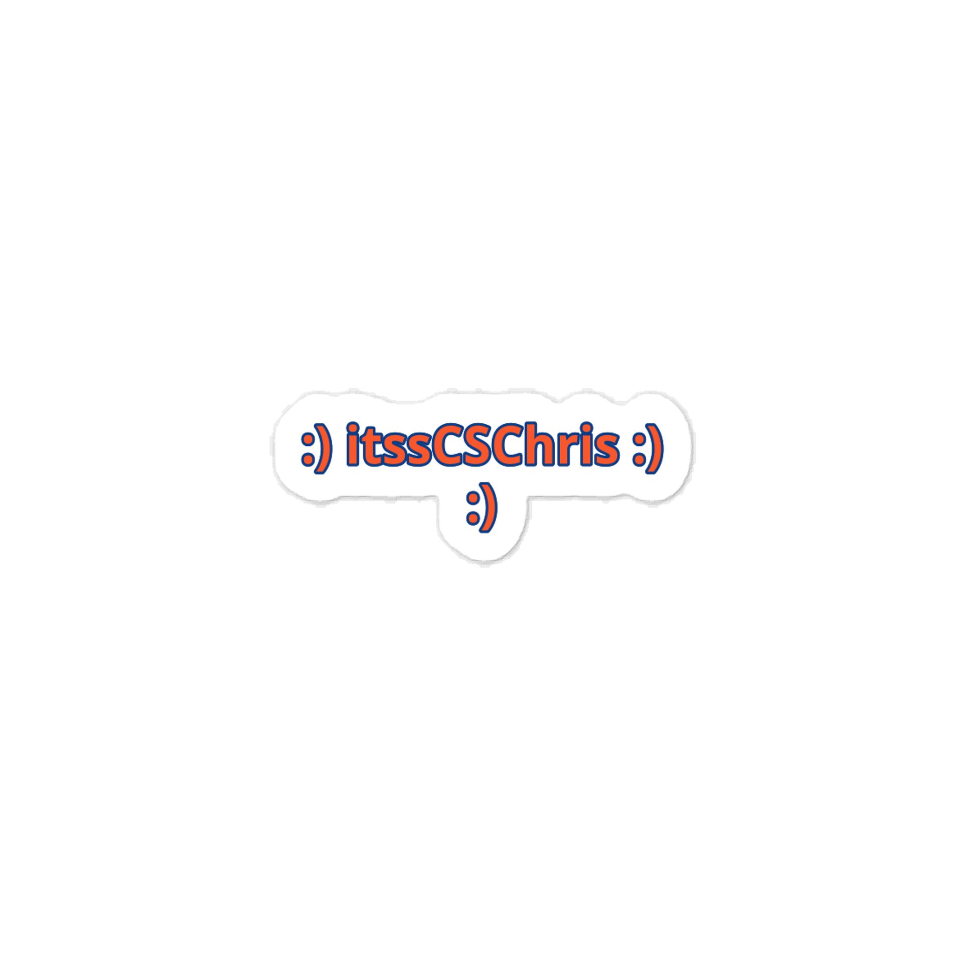 :) itssCSChris :) Sticker product image (1)