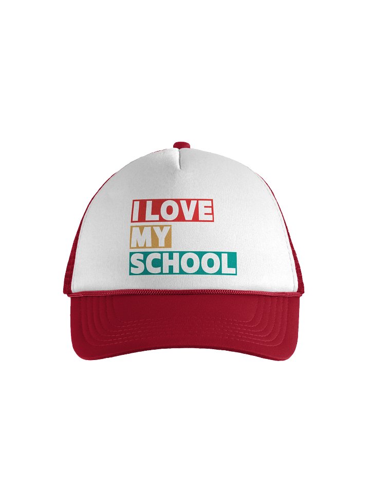 Love of School Foam Trucker Hat product image (1)