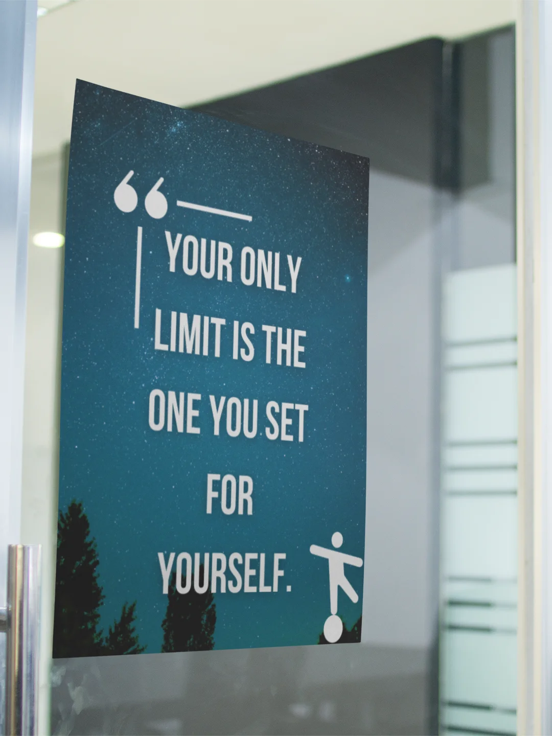 Only Limit Sustainable Poster product image (1)
