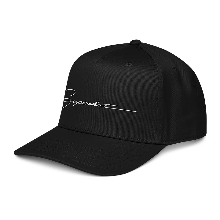 SUPERHOT SIGNATURE SNAPBACK BLACK / WHITE product image (2)