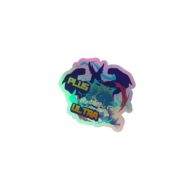 My Hero Academia Deku Sticker PLUS ULTRA product image (1)