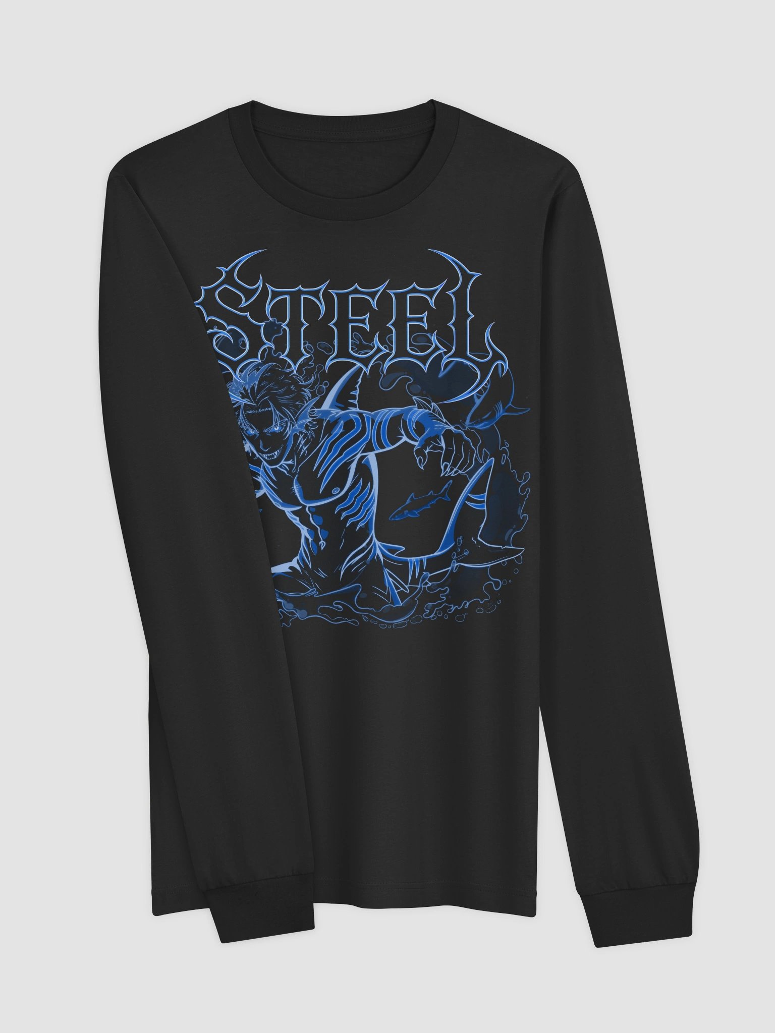 Steel The Truculent Shark - Long Sleeve product image (5)