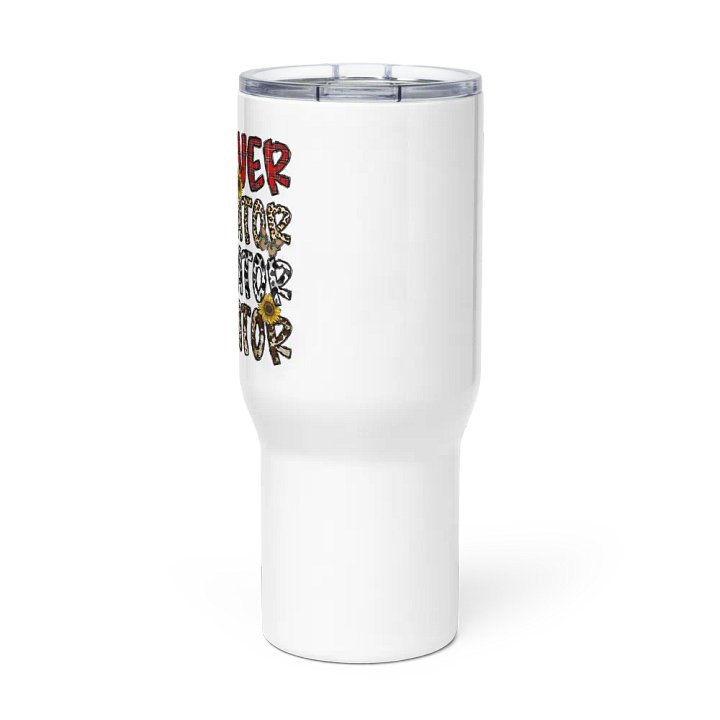 Believer, Innovator, Motivator, Educator - Travel Mug w/ Handle product image (3)