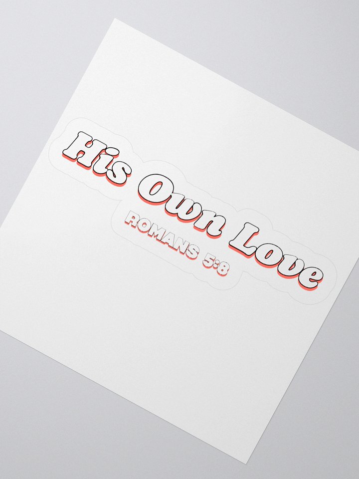 His Own Love Stickers product image (7)