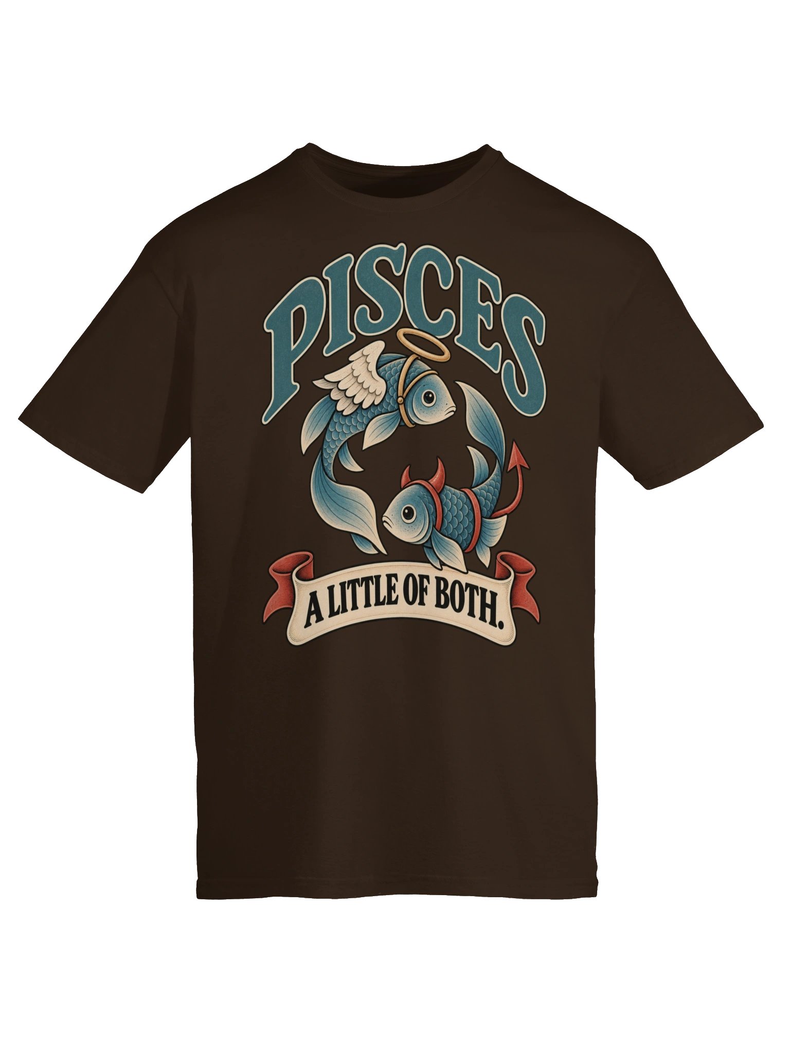 Pisces Halloween | A Little of Both Tee product image (5)