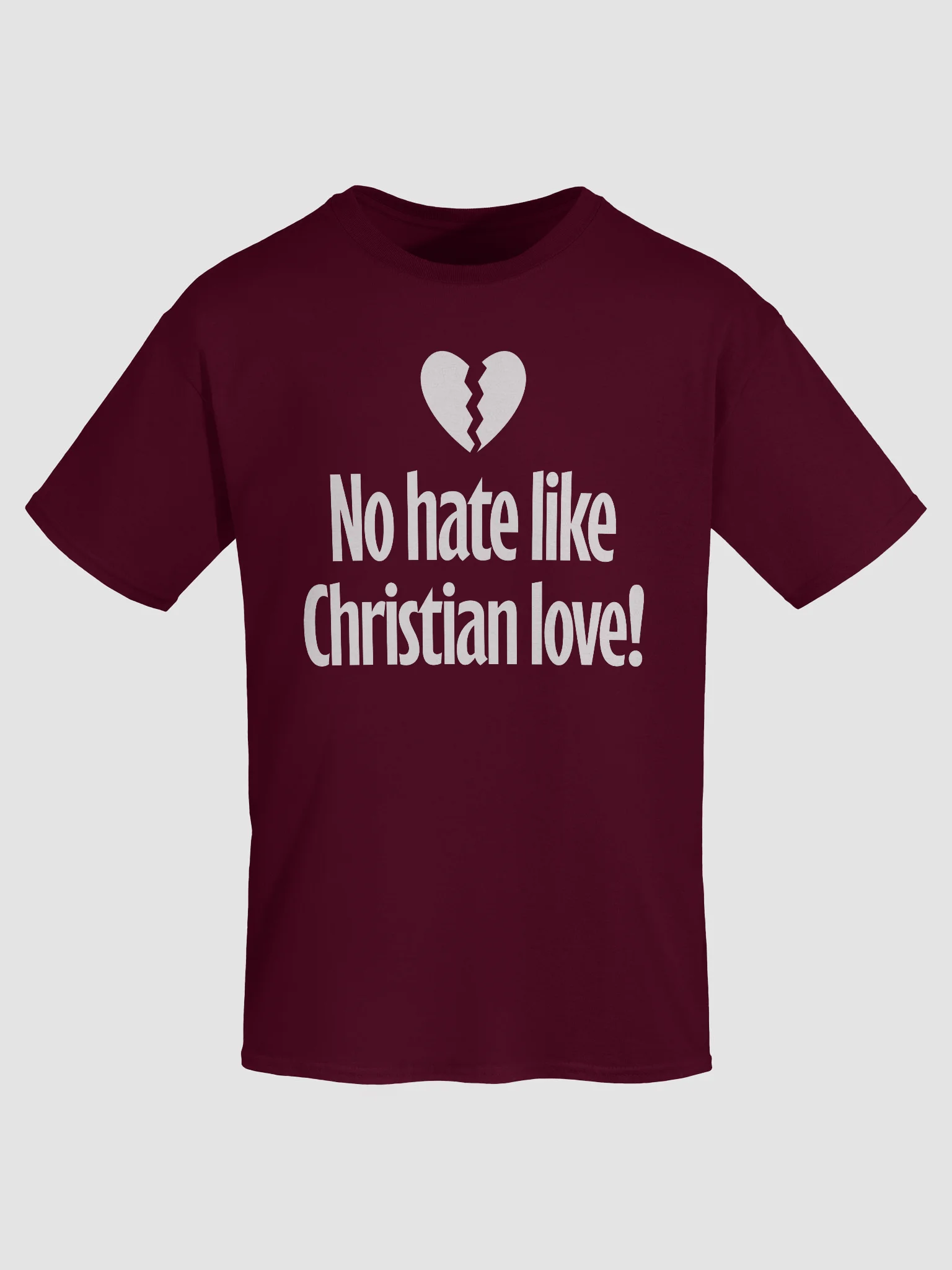 No Hate Like Christian Love! - Shirt product image (7)