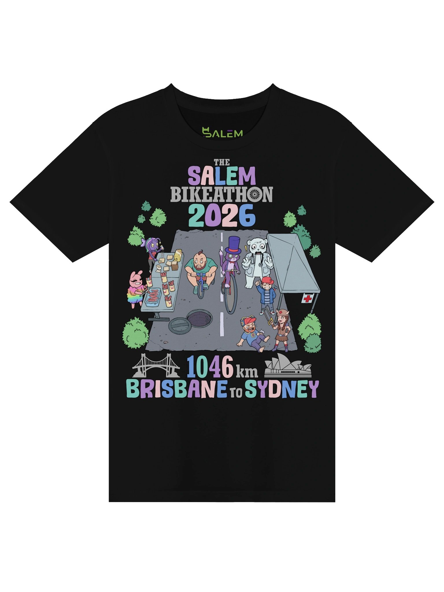 The Salem Bikeathon 2026 T-Shirt product image (2)