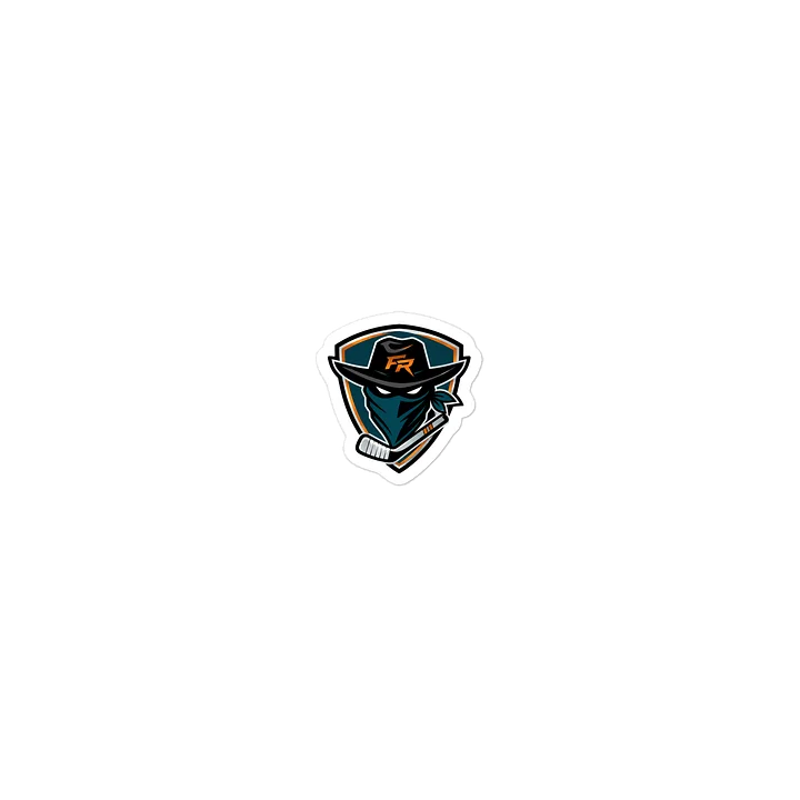Masked FR Hockey Emblem Die-Cut Sticker product image (1)