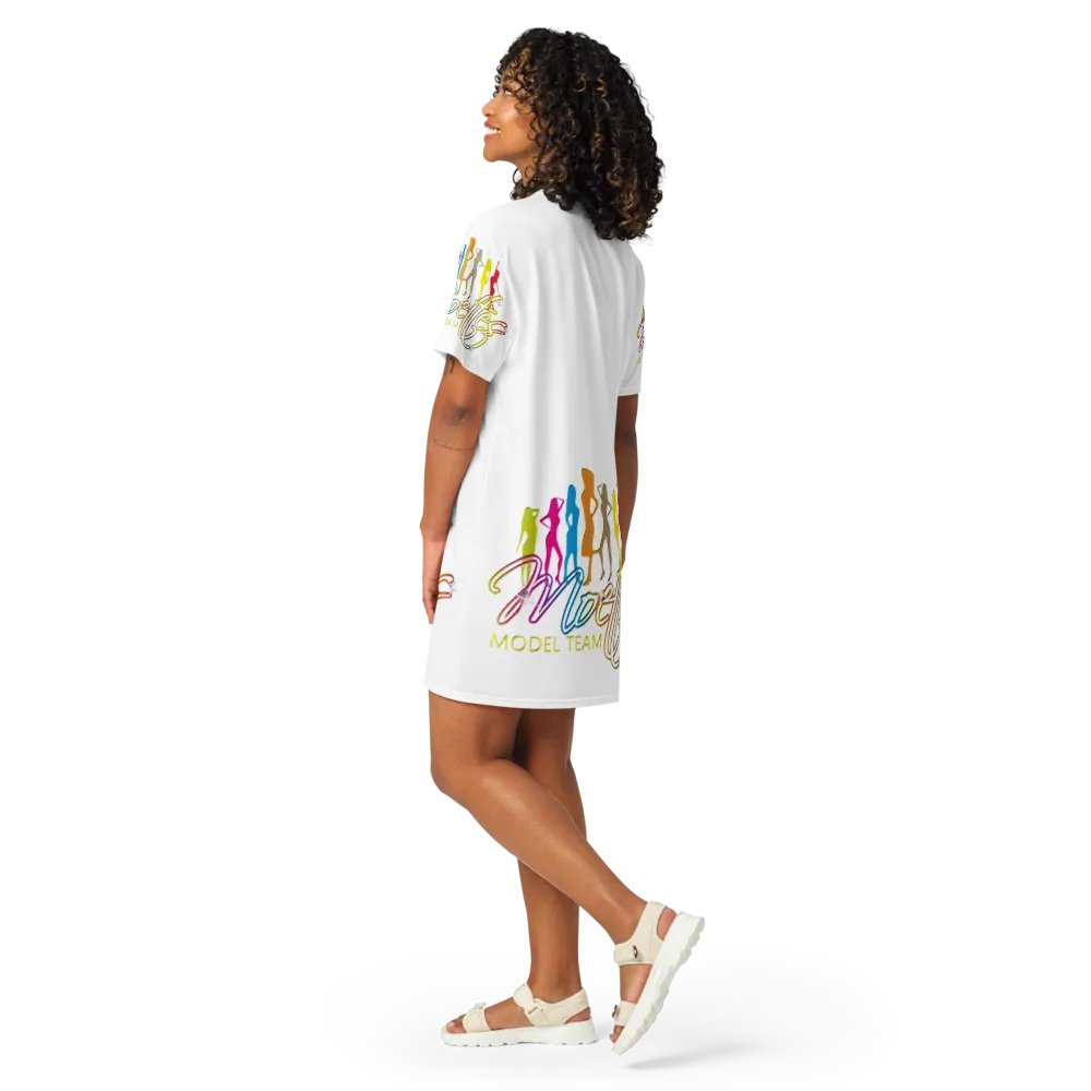 MOETTES PASSION WHT T SHIRT DRESS product image (11)