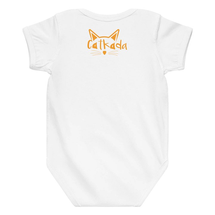 ORANGE CAT ENERGY BABY BODYSUIT product image (2)