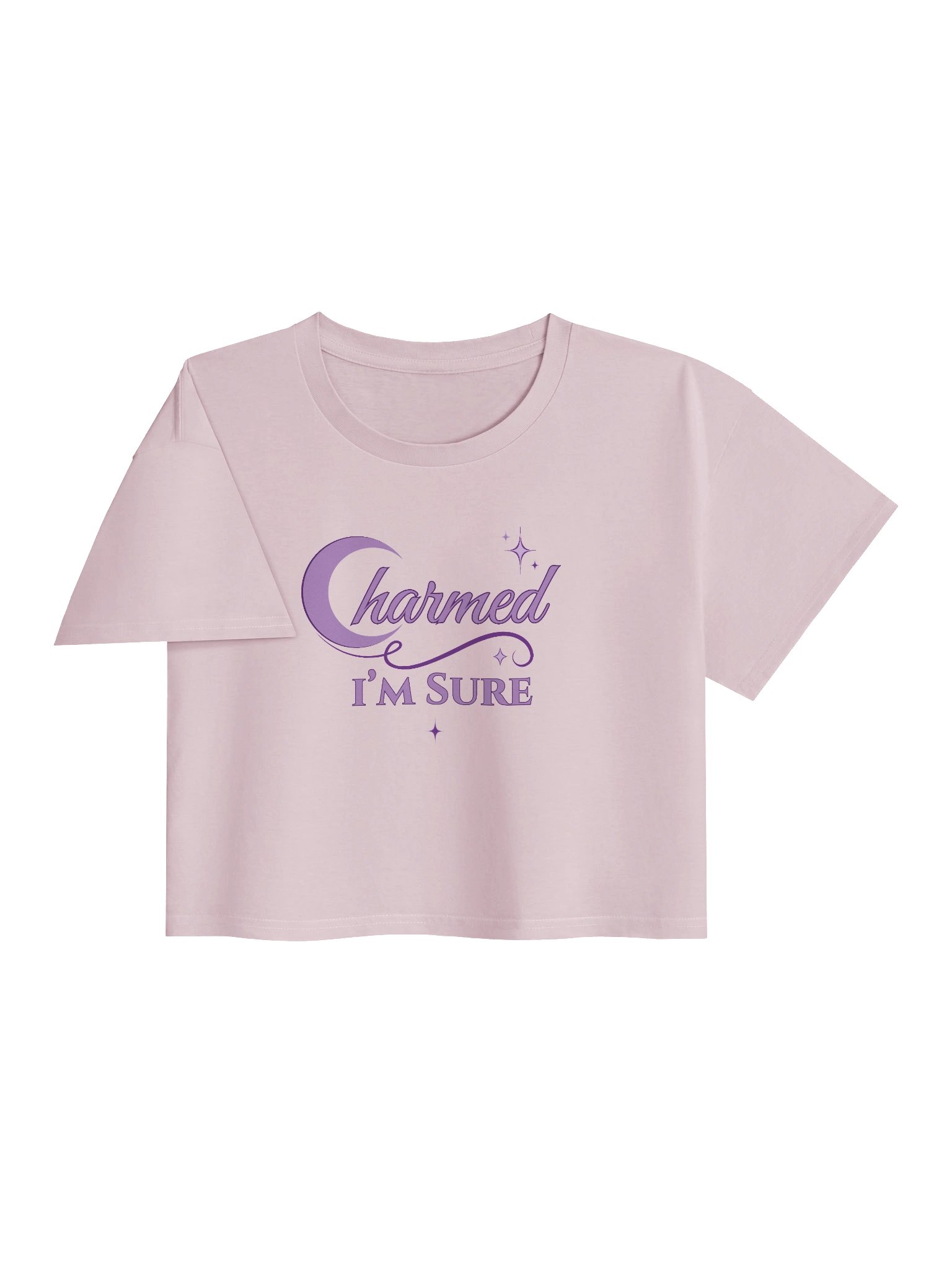 "Charmed I'm Sure"- Cropped Tee product image (3)
