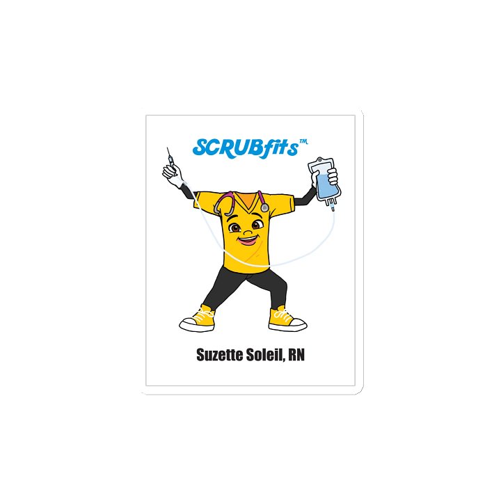 SCRUBfit™ Suzette Soleil, RN Magnet product image (2)