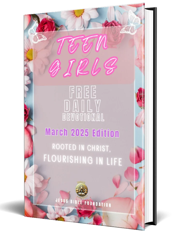 Teen Girls Free Daily Devotional – March 2025 Edition Rooted in Christ, Flourishing in Life product image (1)