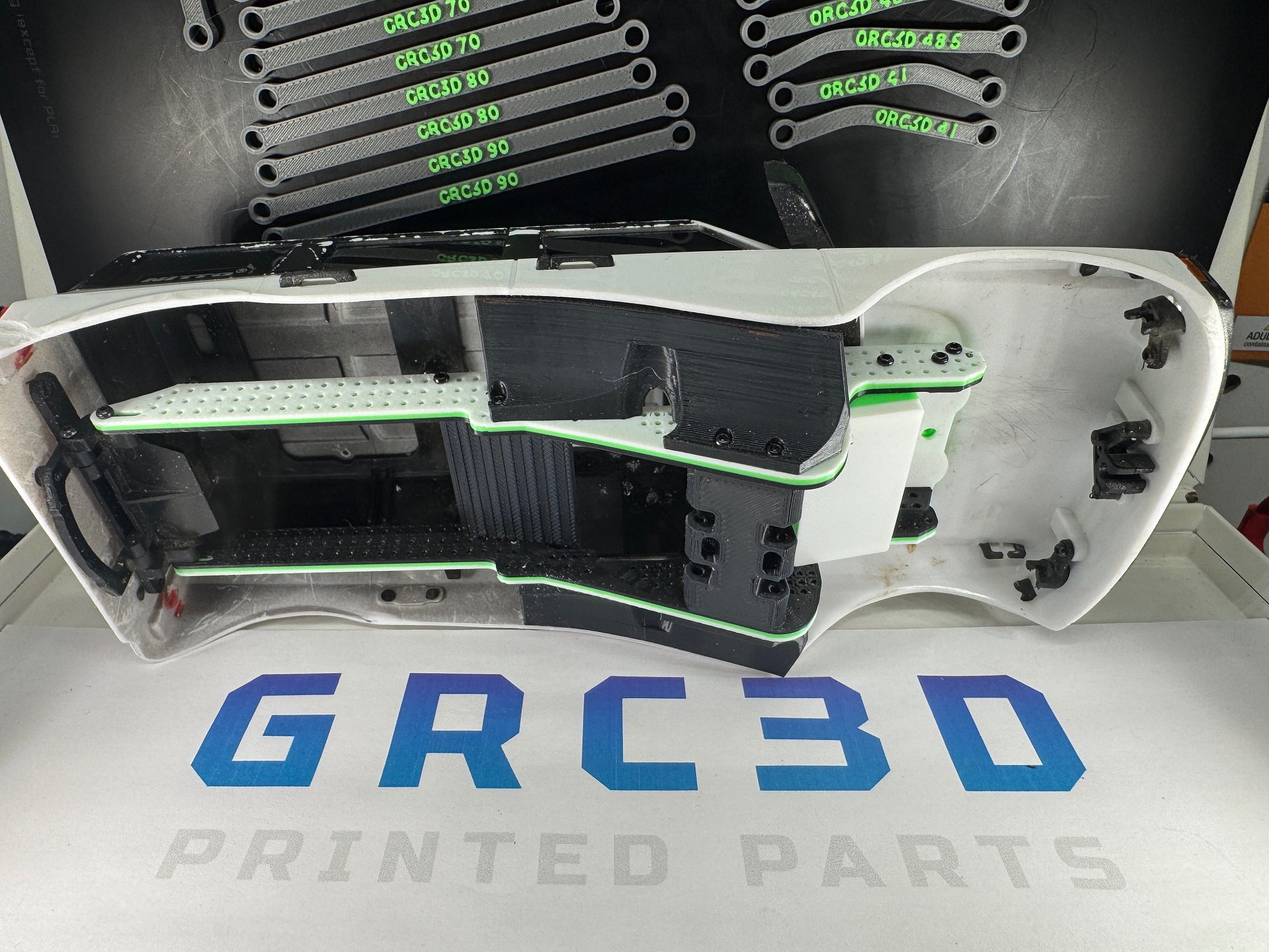 GRC3D LCG (Bronco) Comp Chassis w/ 20deg Skid product image (7)