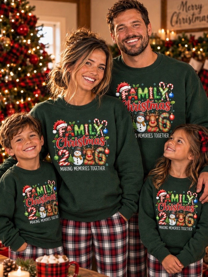 Family Christmas 2026 Crewneck Sweatshirt product image (6)