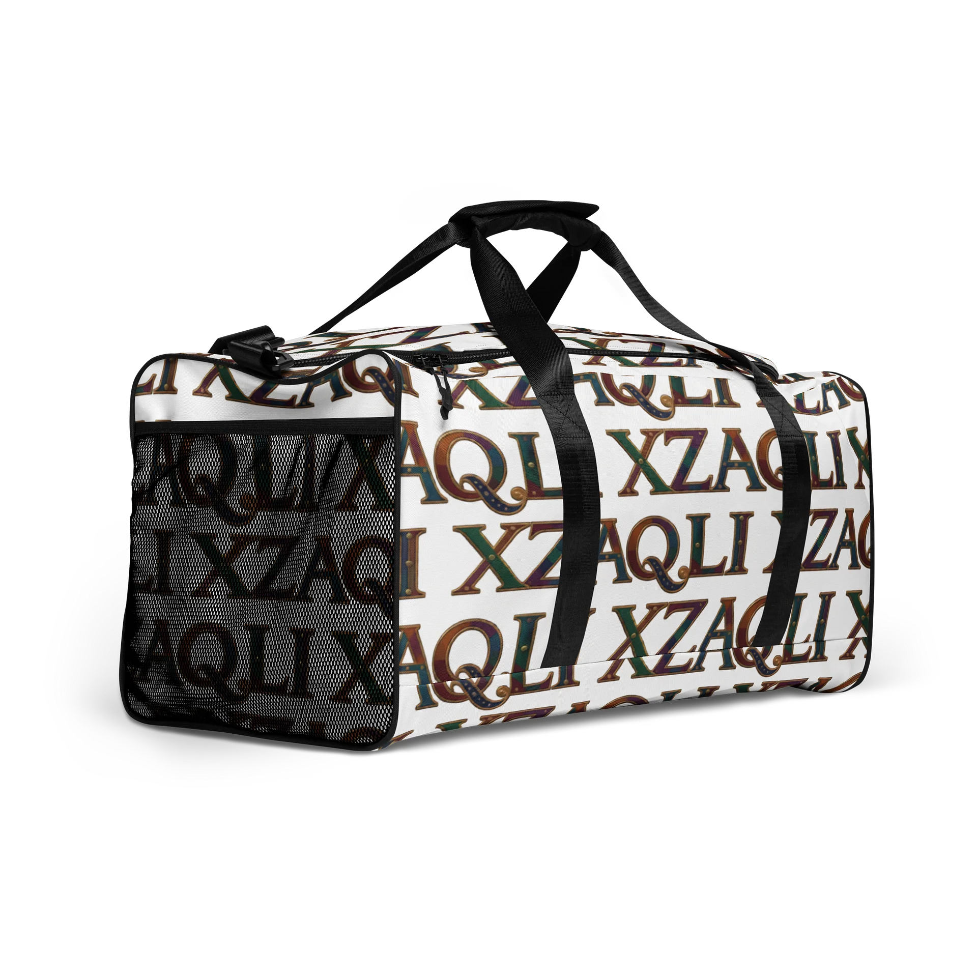 XZAQLI Ivory Monogram Duffle Bag product image (3)