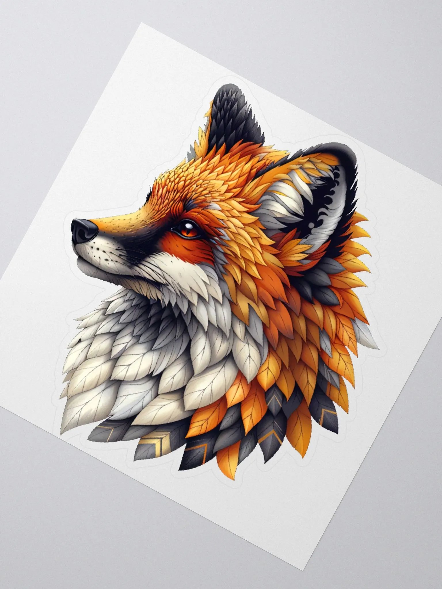 Regal Vulpine Sticker product image (6)