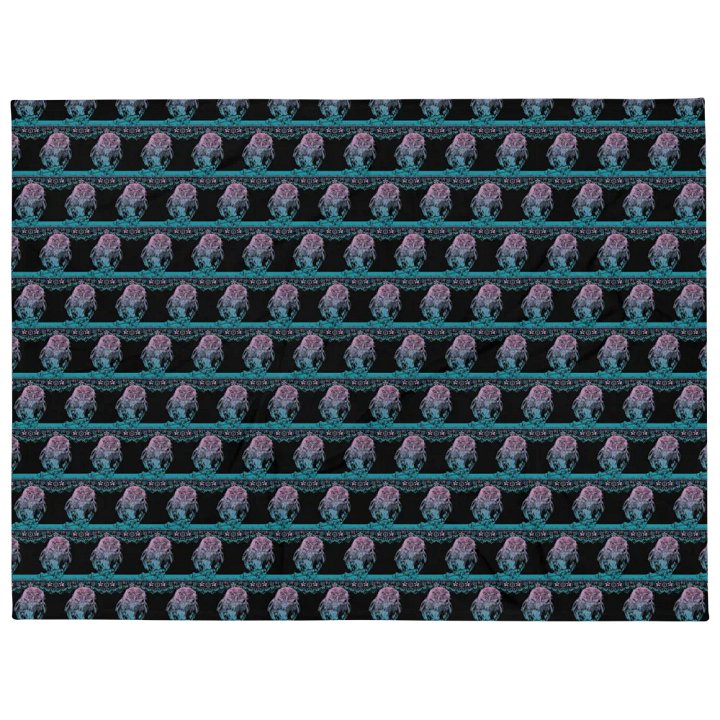 KC, The Vibe (owl), Black Blanket product image (1)