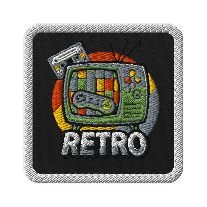 Nostalgic Gamer Embroidered Patches product image (1)
