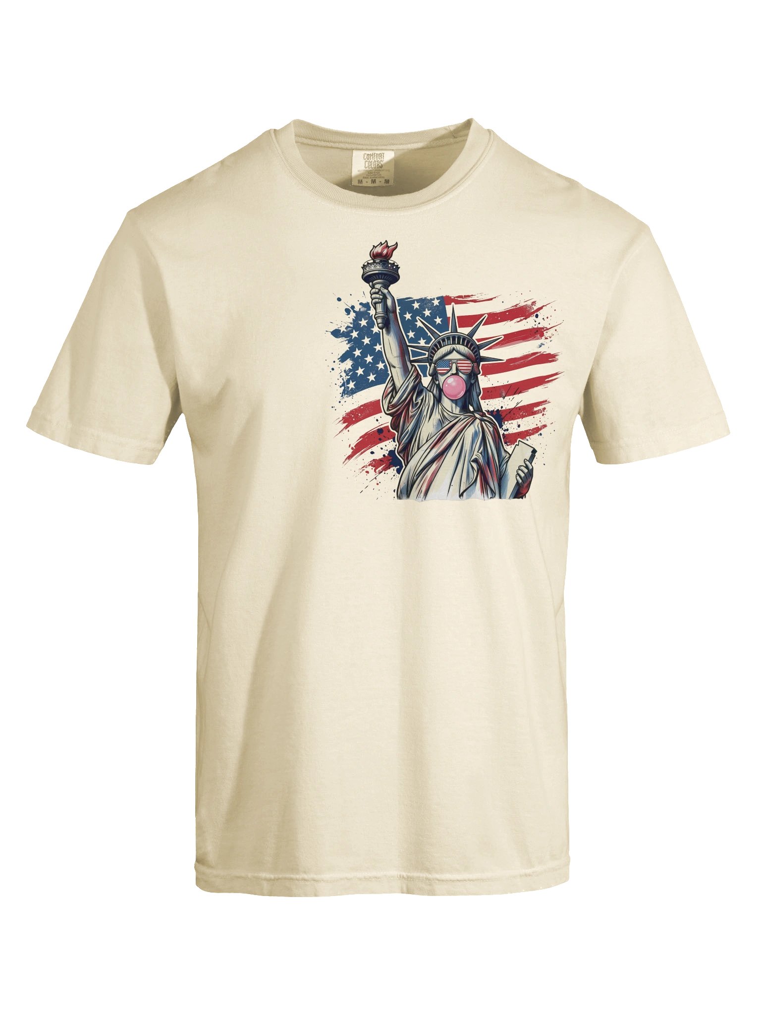 America 1776-2026 Shirt, Statue of Liberty Comfort Colors Tee, Land of the Free Fourth of July Shirt, USA 250th Anniversary product image (30)