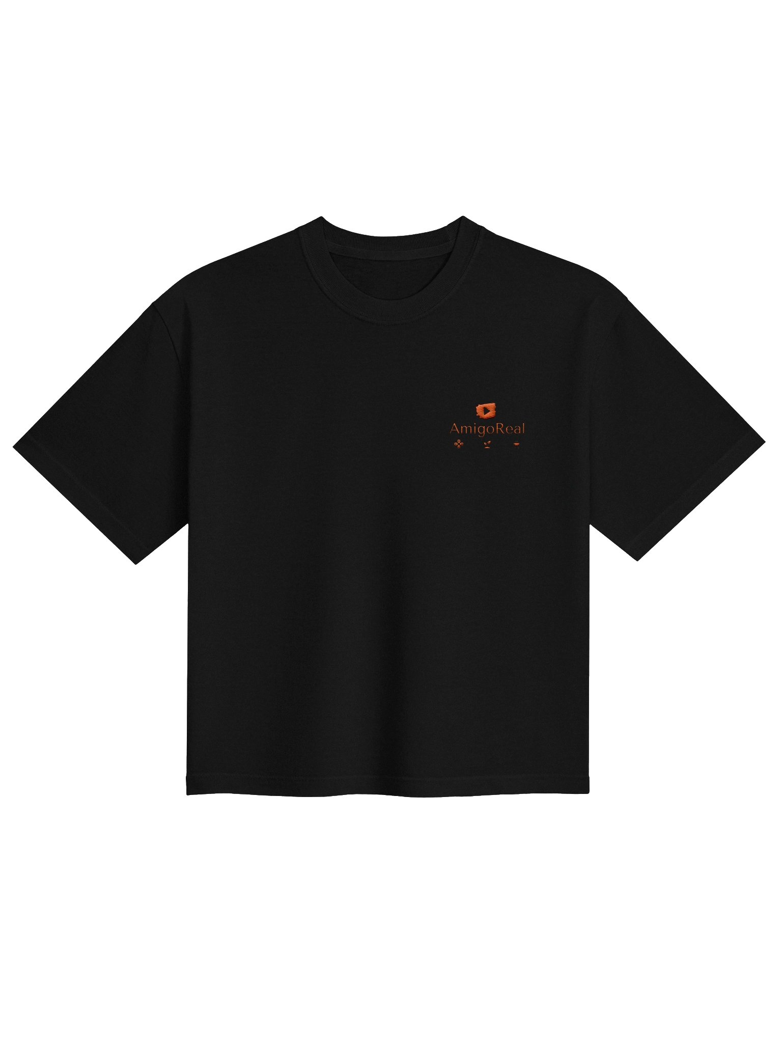 AmigoReal Damen Heavyweight Boxy T-Shirt product image (2)
