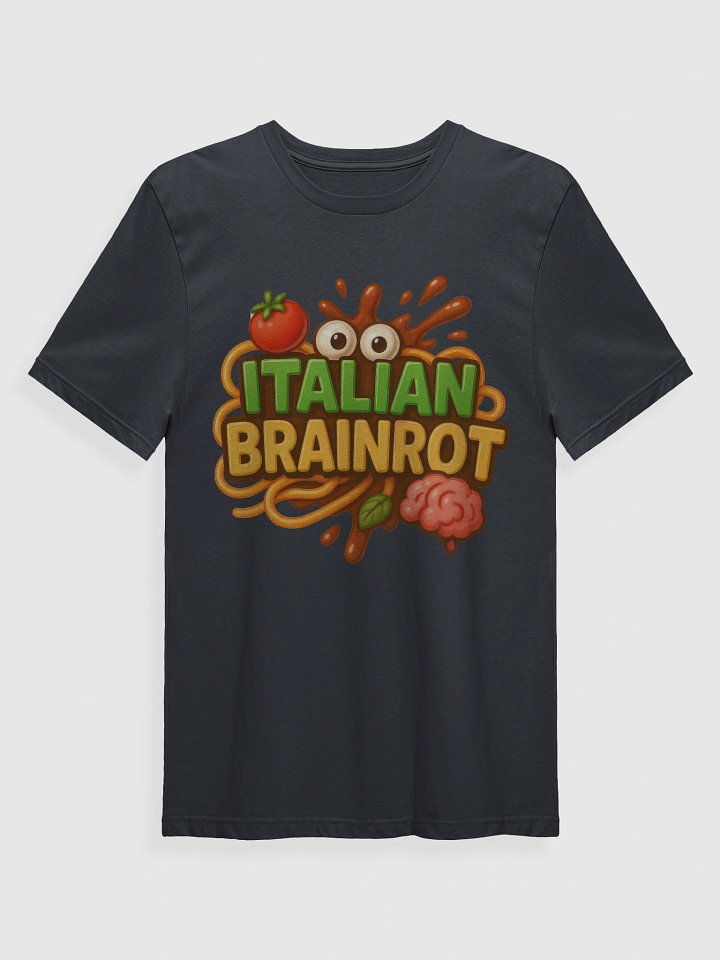 Italian Brainrot Logo Supersoft T-Shirt product image (3)