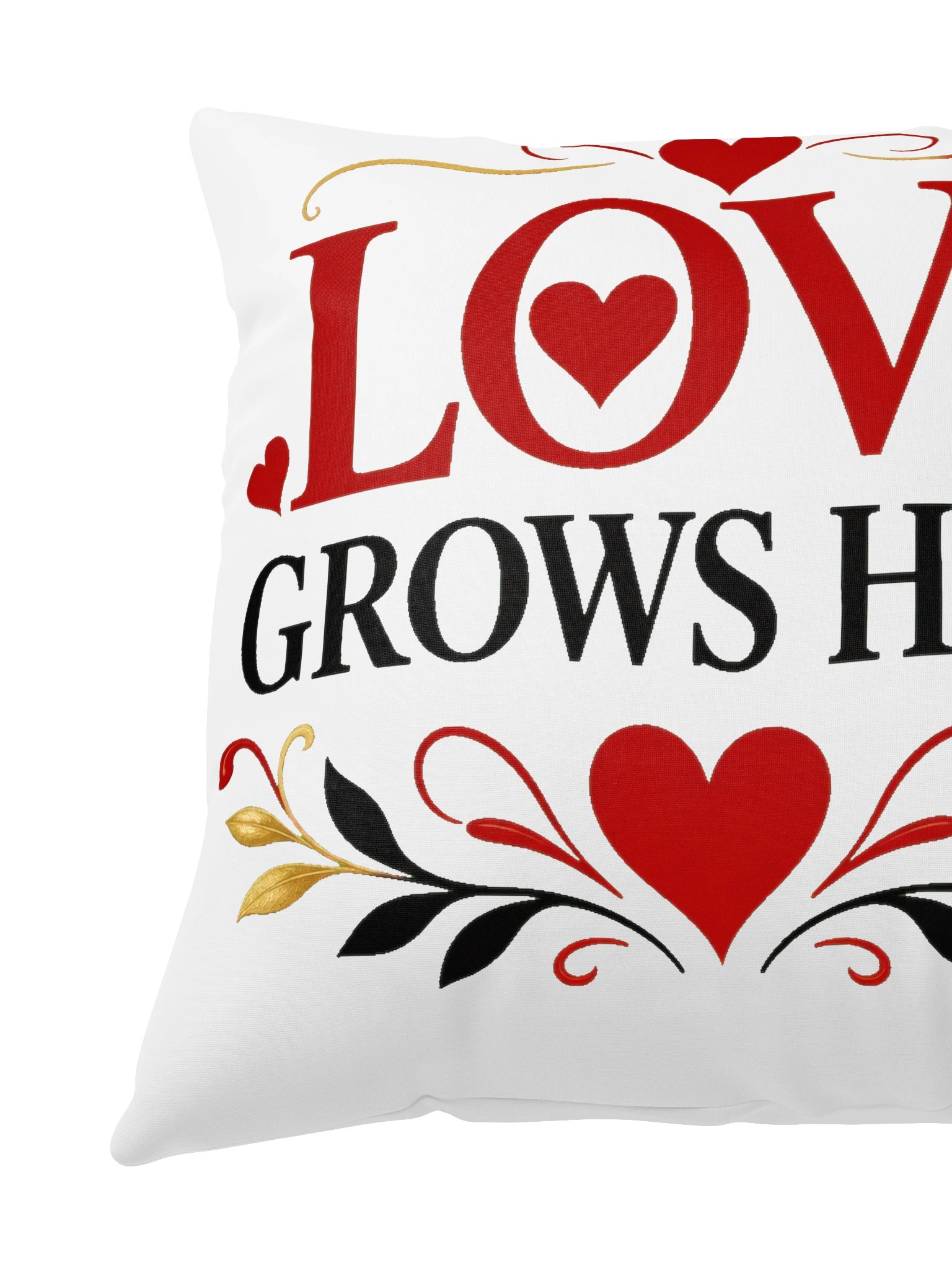 Chantal Hakiza Love Grows Here Pillow product image (3)