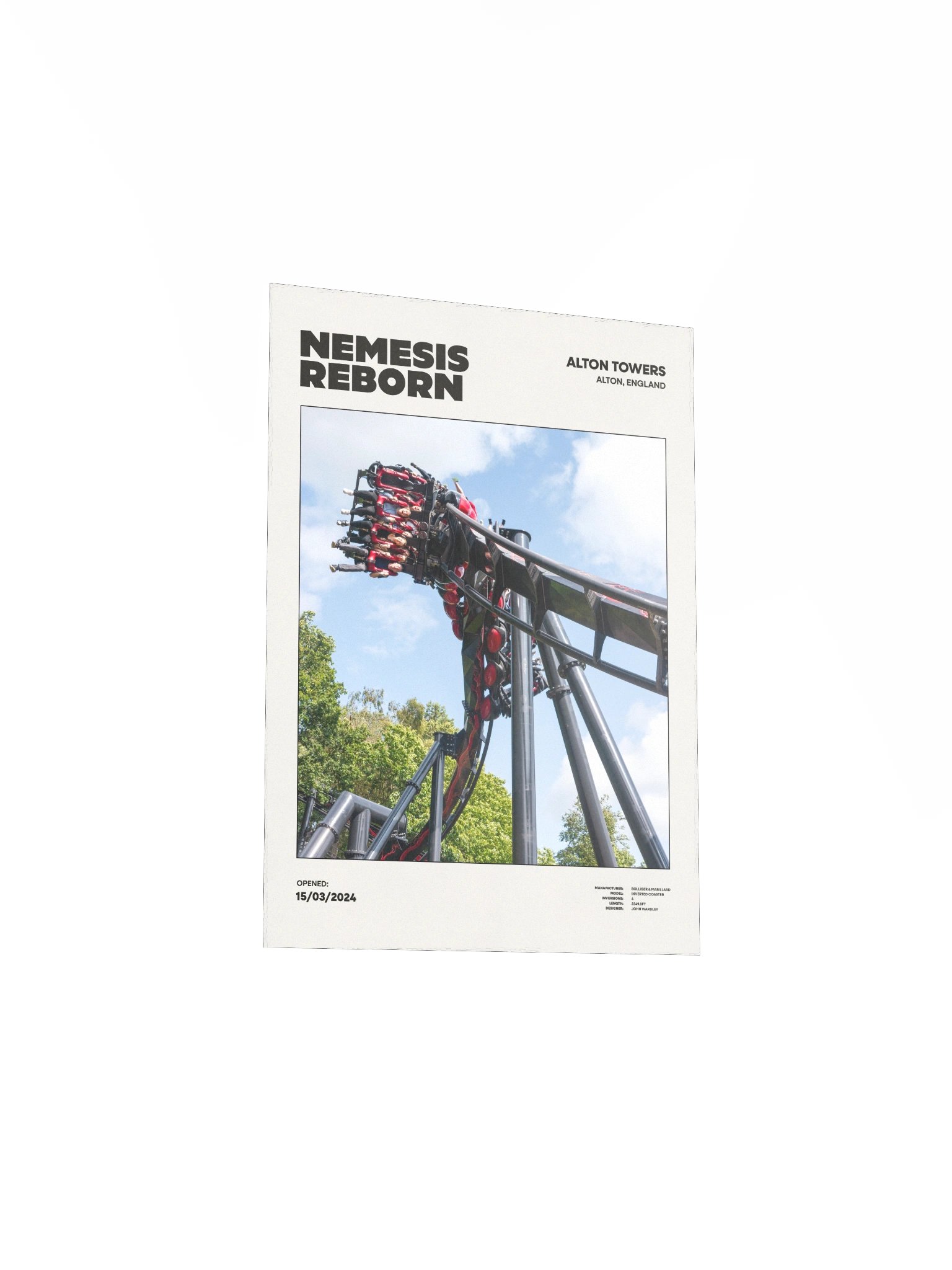 Nemesis Reborn Corkscrew Premium Poster product image (3)