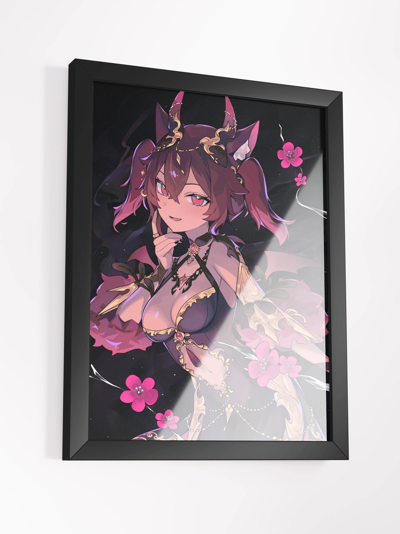 【Framed Poster】- Myun Floral Halfbody product image (4)