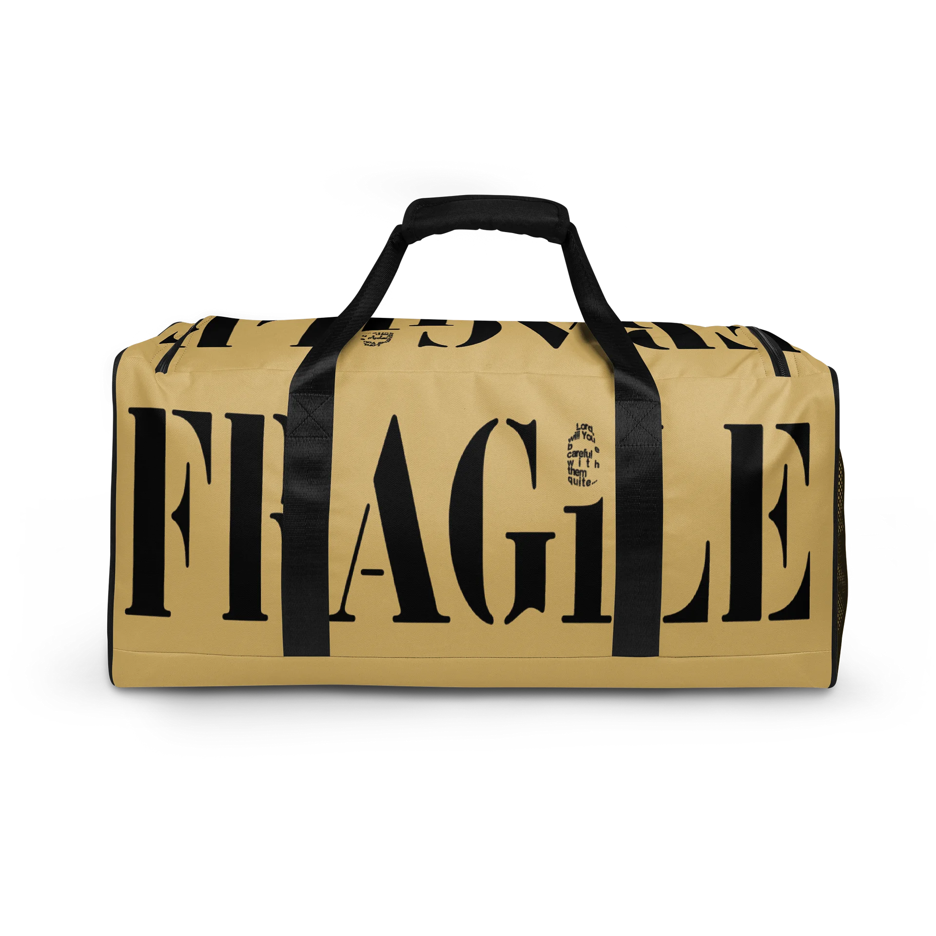 FRAGiLE Tan Duffel Bag product image (4)
