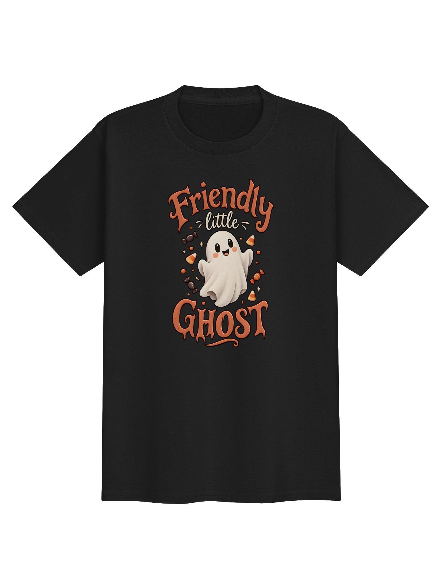 Friendly Little Ghost Halloween Tee product image (1)