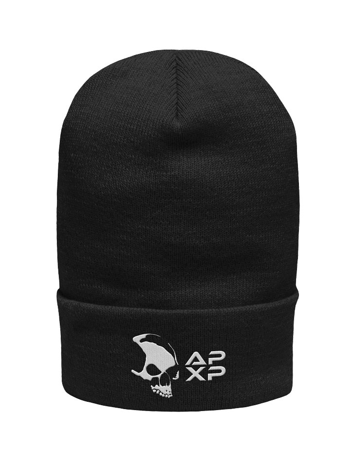 Armada Skull APXP Yupoong Cuffed Black Beanie product image (1)