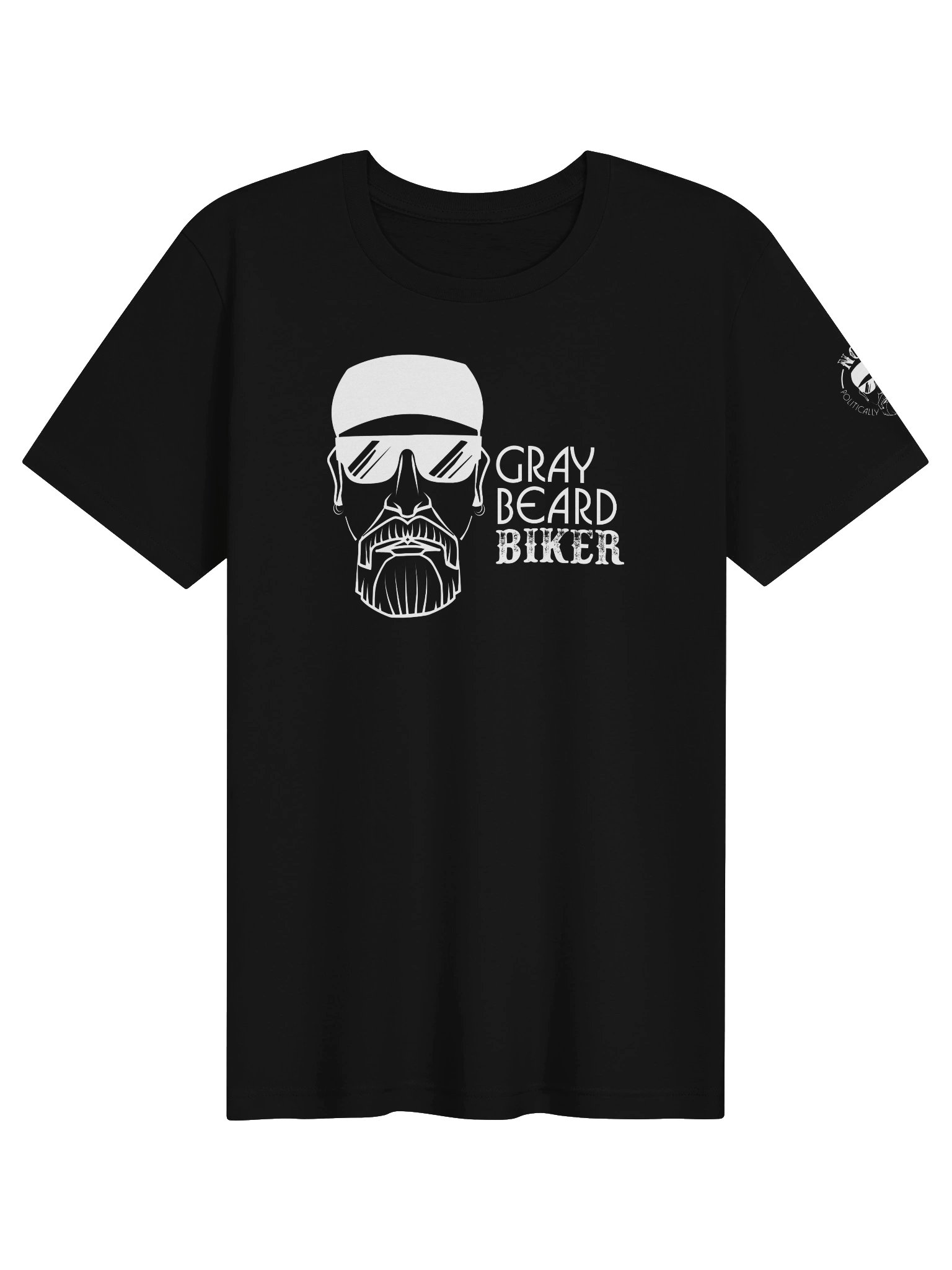 Gray Beard Biker Logo Tee product image (2)