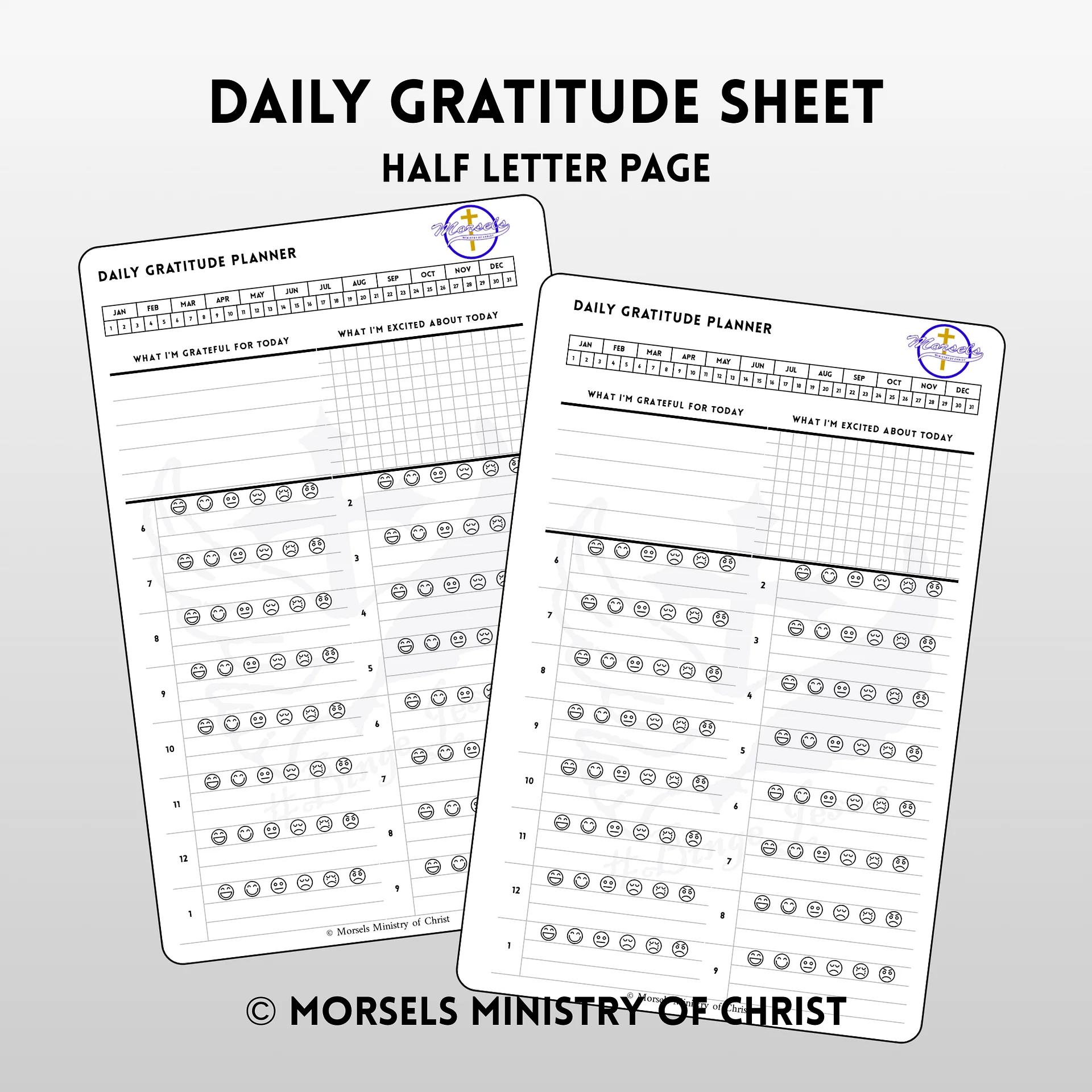 Morsels Daily Gratitude Sheet [020903] product image (1)