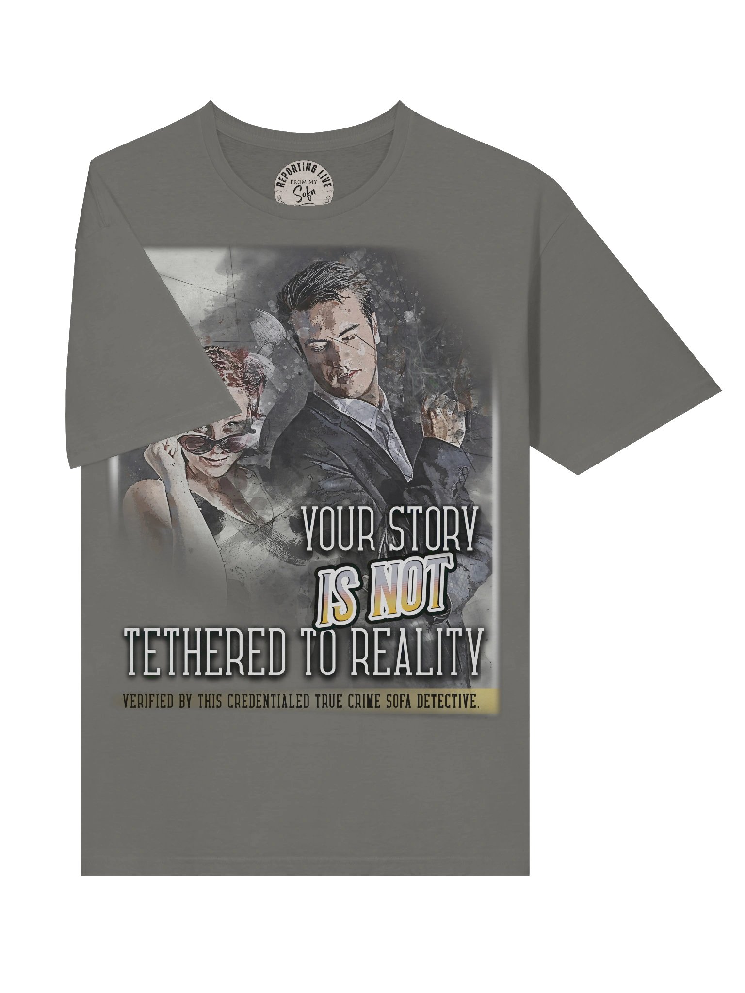Your Story Isn’t Tethered to Reality Unisex Tee product image (9)