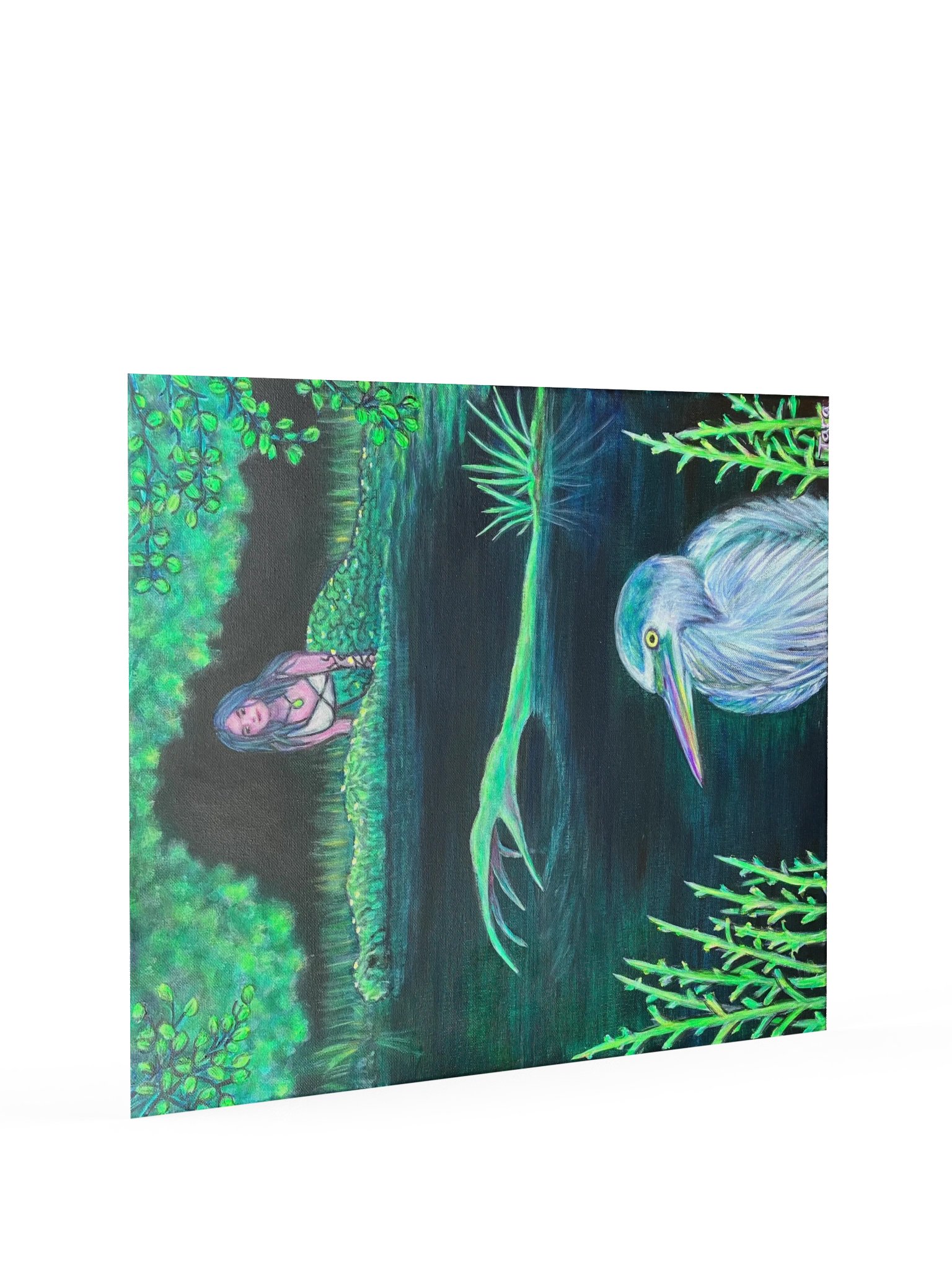 The Green Heart Below Art Poster product image (3)