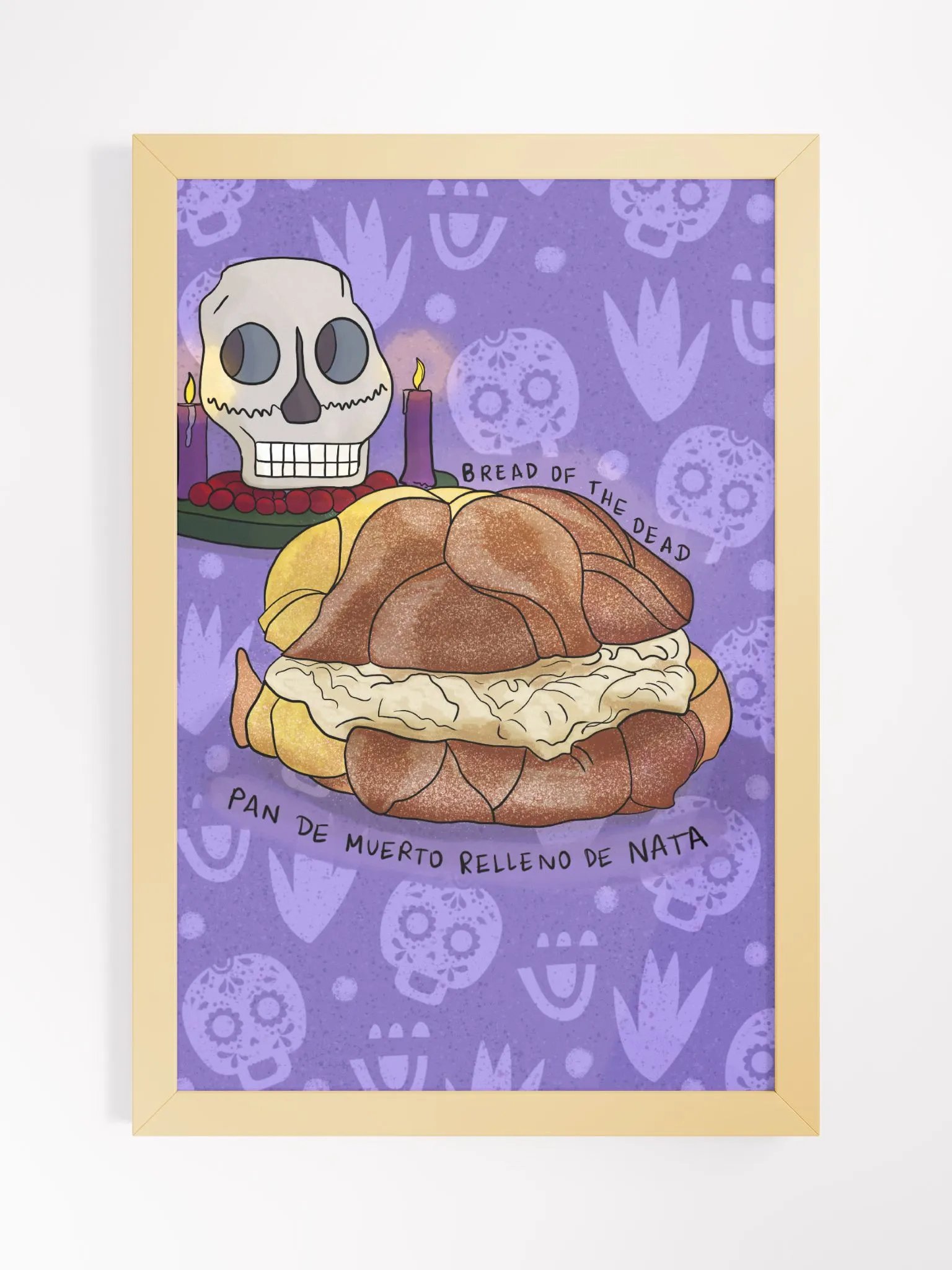 Pan de Muerto Framed Poster product image (1)
