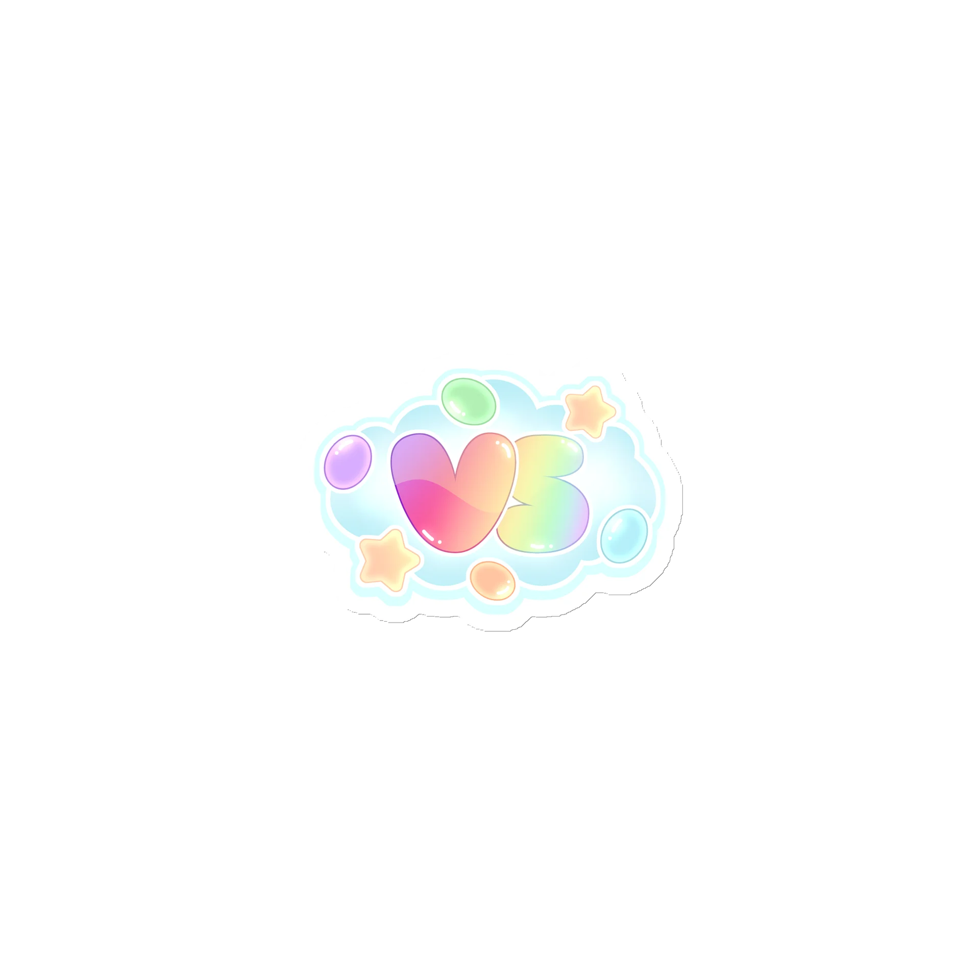 VSmarties Mini Logo Magnet product image (1)