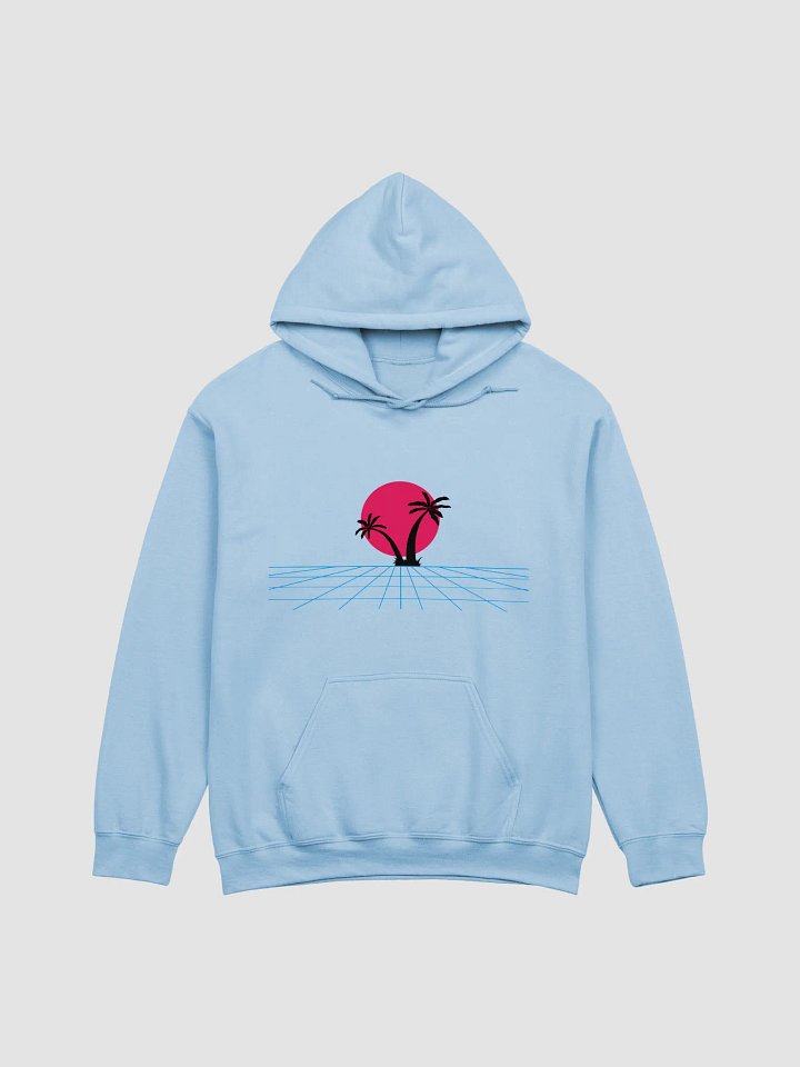 Retro Sunset Palm Hoodie product image (1)
