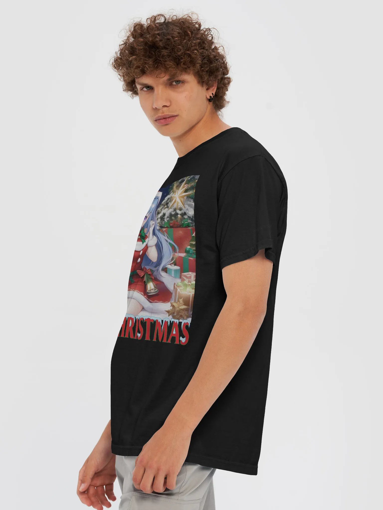 Santa's Secret: Comfort Cotton Christmas Tee product image (17)