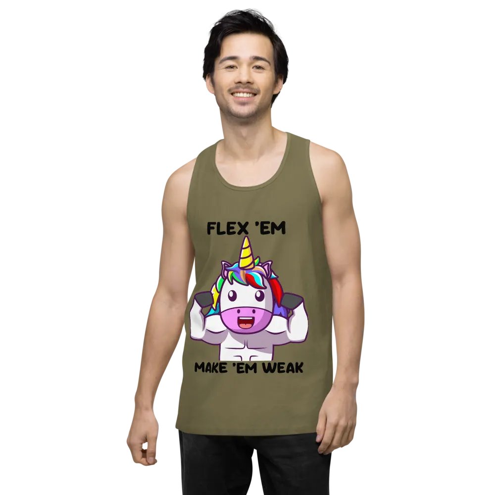 Flex 'em Make 'em Weak Tank product image (3)