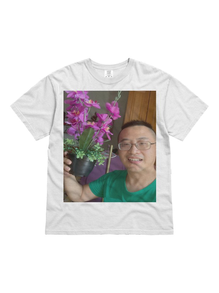 Comfort Colors Garment-Dyed Heavyweight T-Shirt: nice flower product image (12)