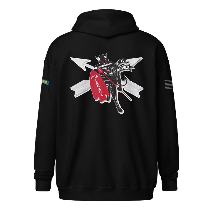 Devil's Brigade Hoodie, Zip product image (2)
