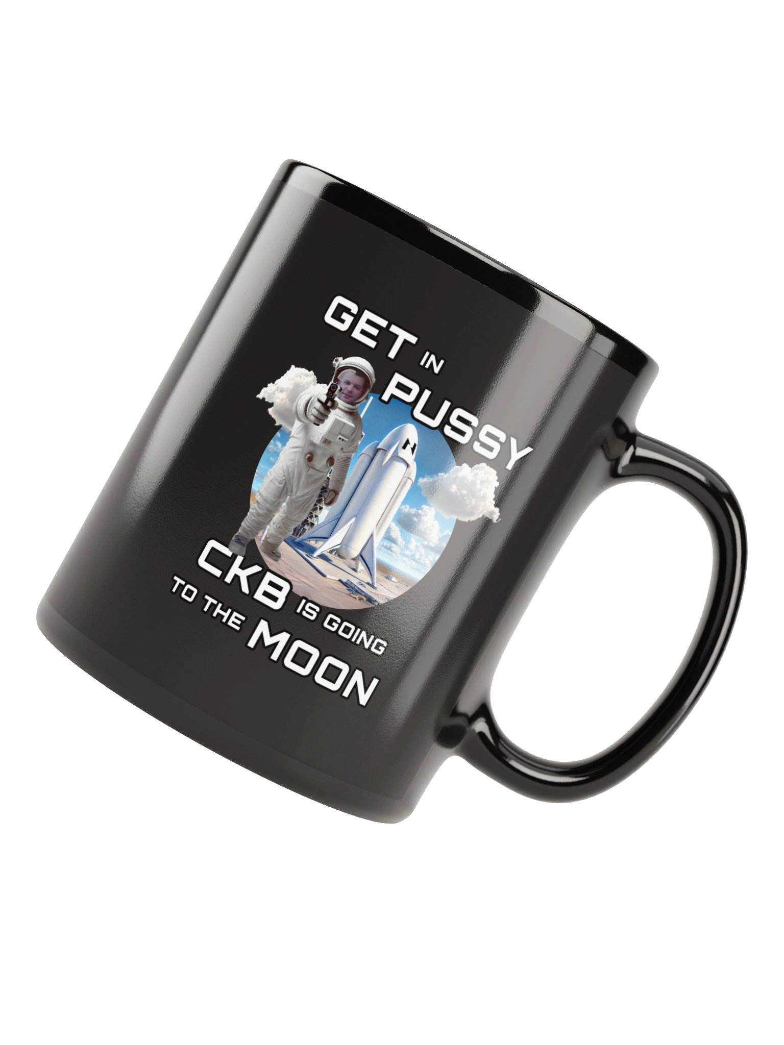 CKB is Going to the Moon Mug Black product image (5)