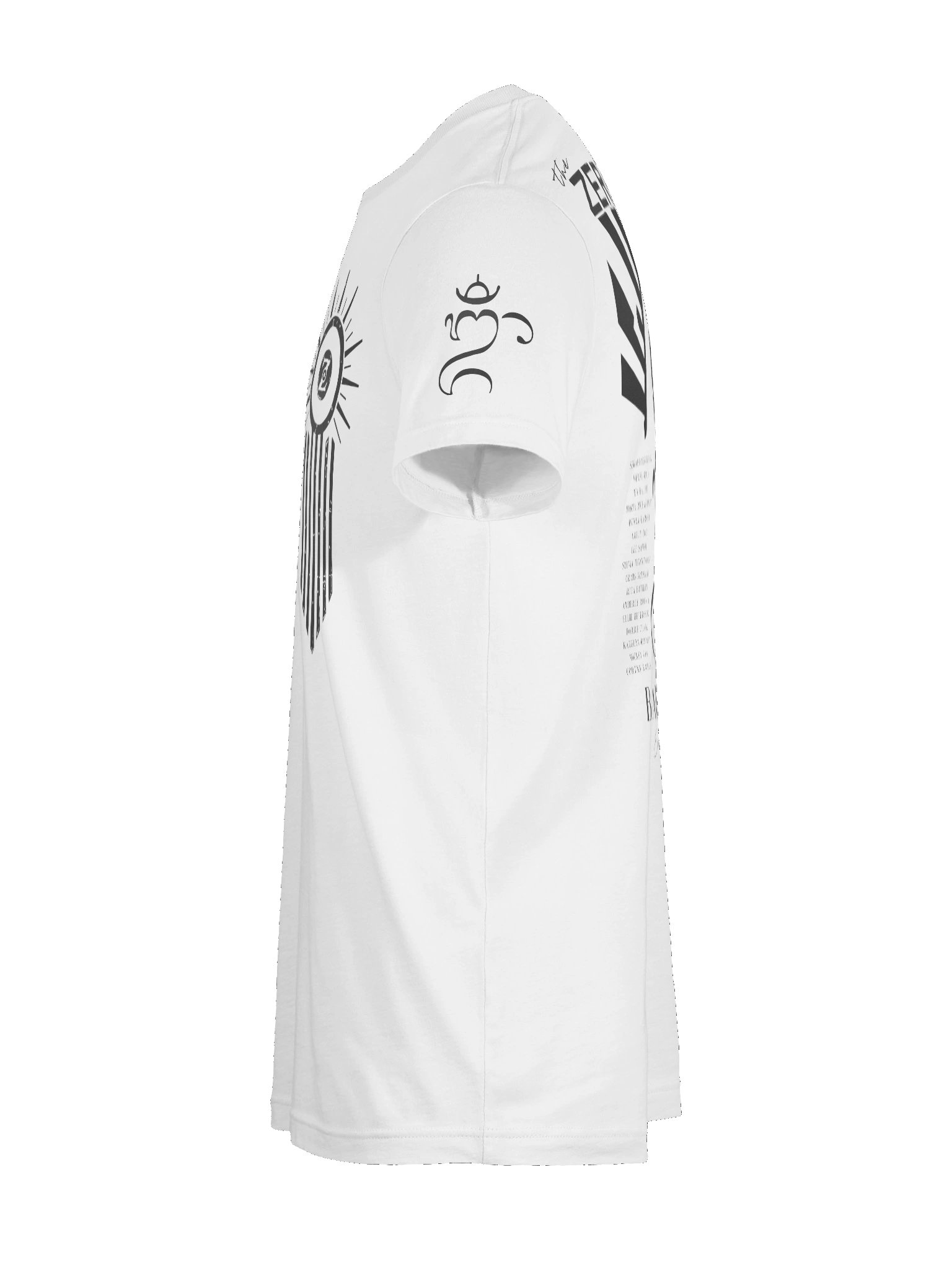 Zero Point Immersion Shirt Black on White product image (11)