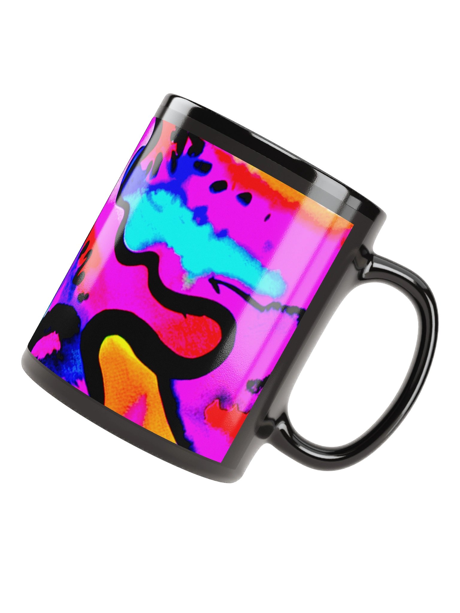 MUG - WILD WITH BLACK SQUIGGLY product image (4)