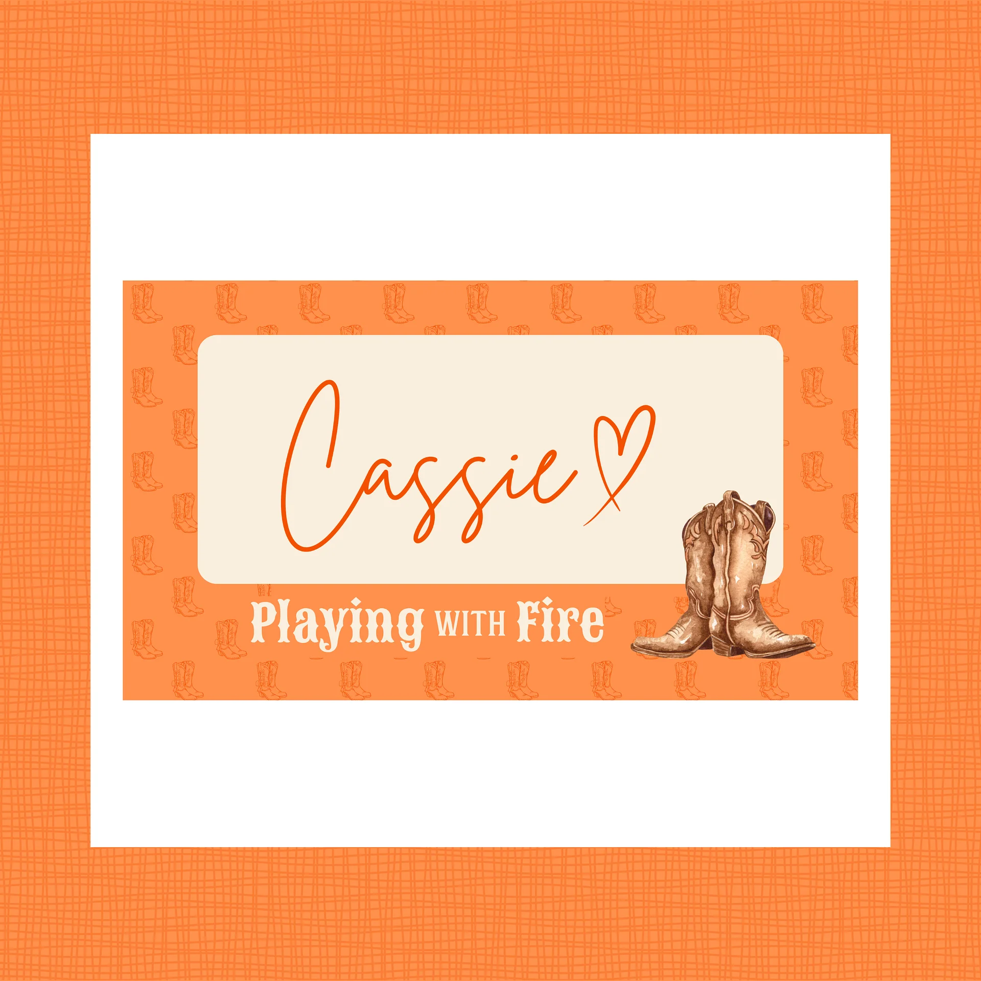 Signed Bookplate - Playing with Fire product image (1)