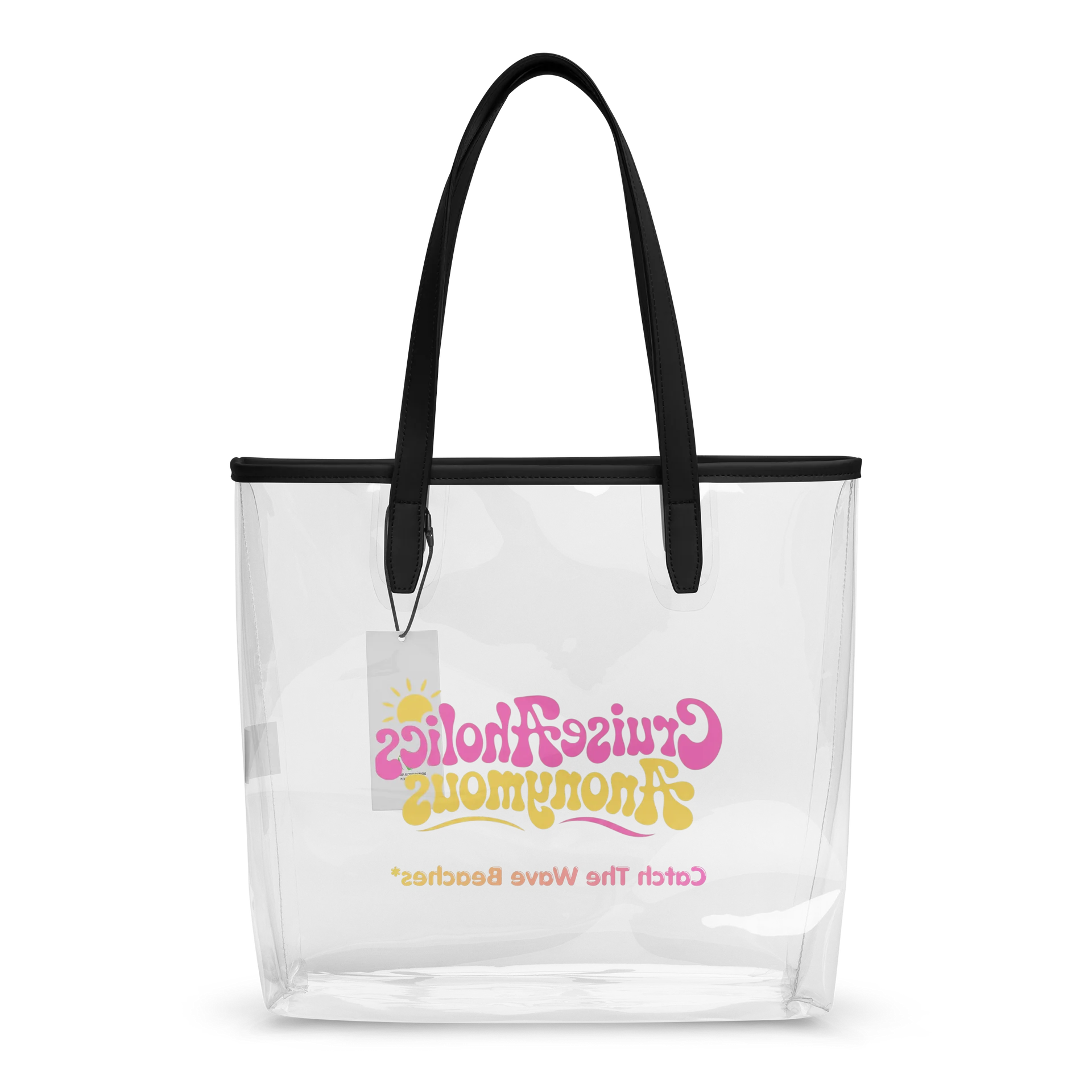 Catch The Wave Beaches* Pink Lemonade Clear Tote product image (2)