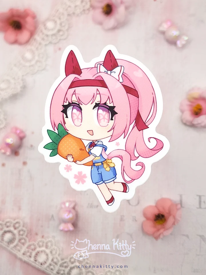 Haru Urara Umamusume 3 inch Vinyl Sticker product image (2)