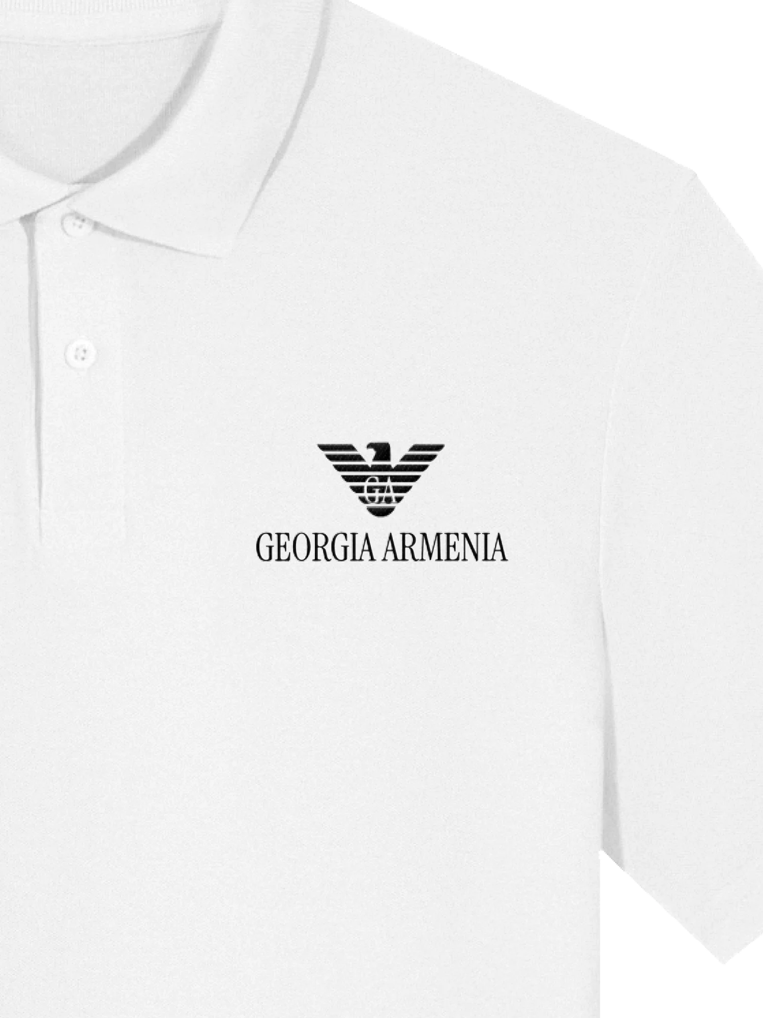 Georgia Armenia Unisex Pique Polo Shirt product image (2)